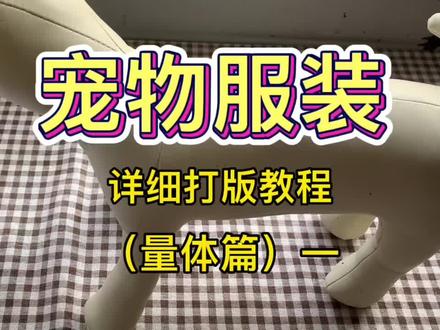 宠物服装打版教程 保姆级详细教程来咯#宠物衣服 #服装打版 #宠物 #宠物服装制作
