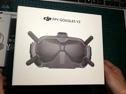 大疆V2眼镜超详细的开箱-激活-使用演示,DJI FPV