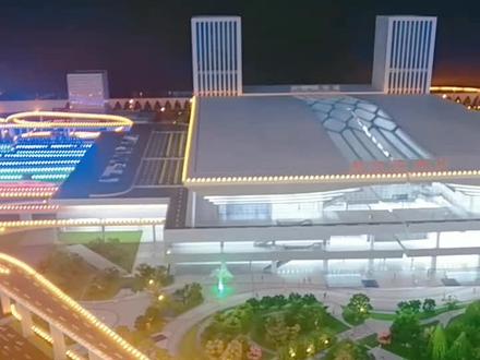 新的合肥西站,效果图