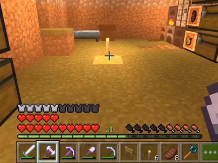 小白刷怪塔进入远古金属时代#我的世界手机版生存 #我的世界 #贝爷生存