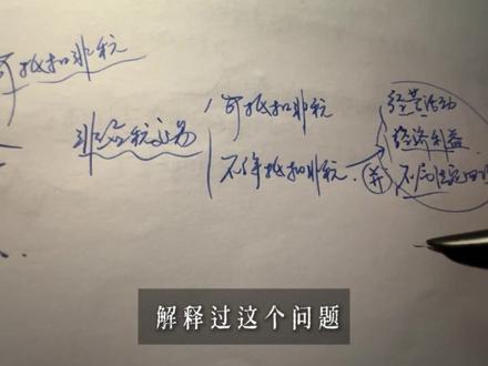 可抵扣非应税交易与不得抵扣非应税交易