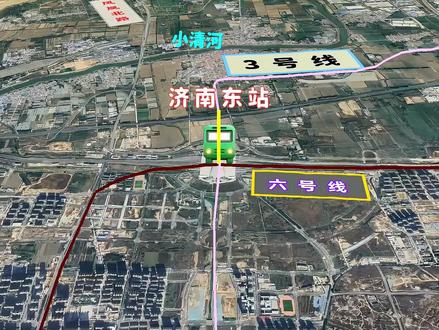 济阳轻轨开通了、一起看看济阳有轨电车线路图#济南地铁 #济阳轻轨 #旅游攻略 #地图动画 #旅游景点