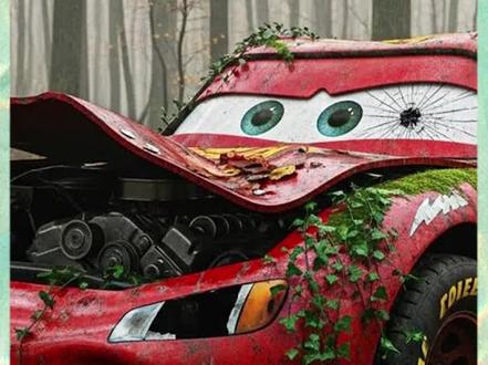 我们找到并修复了一辆闪电麦昆!#剧情演绎 #亲子互动 #闪电麦昆 #治愈 #解压