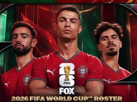 葡萄牙公布2026世界杯大名单,C罗即将迎来最后一舞!#世界杯 #世界杯大名单 #世界杯葡萄牙 #2026世界杯 #C罗