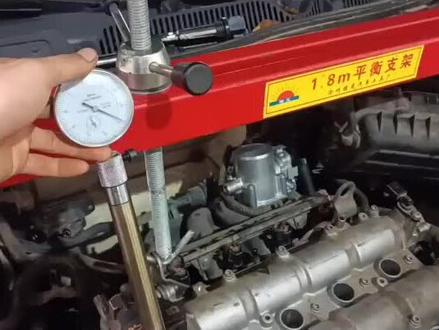 千分表的使用方法#点亮好奇心 #抖音汽车 #汽车维修