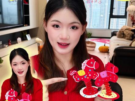 马年怎么能不做摇摇马呢❓ #手工 #过年 #年夜饭 #年夜饭菜单提前曝光了 #小知识大作用