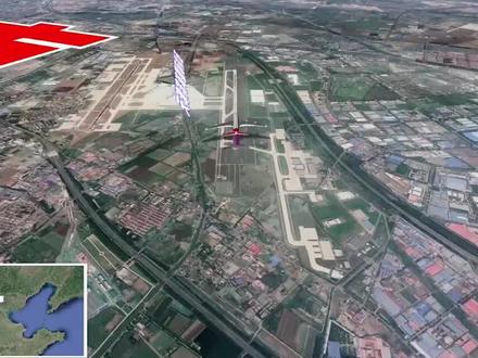 三维地图模拟飞机航线制作教程#飞行 #三维模拟飞行 #航空飞行模拟航线