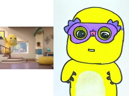 小奶龙真的长个了吗#简笔画 #二次创作@抖音小助手 @抖音创作者中心