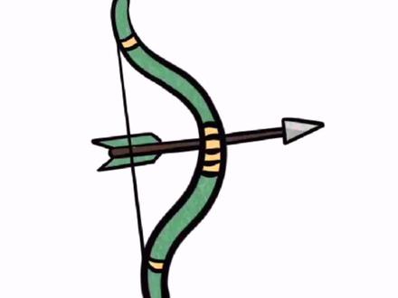 #procreate绘画 #日常瞎画 如何10秒画出弓箭?快来试试吧!@抖音小助手