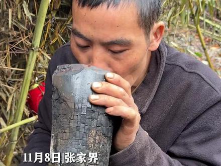 11月8日|张家界 七星山荒野求生第31天“刀疤哥”强得可怕!荒野求生炖上了鸡汤
三天两头喝哈子 安逸得很!#荒野求生