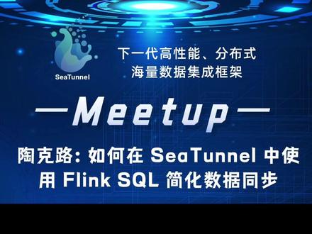 Apache SeaTunnel(Incubating) 中仅仅使用 Flink SQL 支持生产吗?#seatunnel #数据同步 #数据处理#flink #SQL