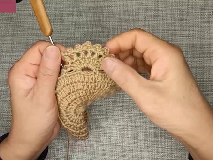 超火的孔雀花镂空帽钩织教程(二)简单好学,大人小孩都可以戴