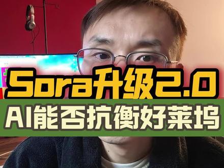 Sora2.0的性能能否和好莱坞抗衡 #AI赋能 #AI资讯 #文斯说AI#sora2.0