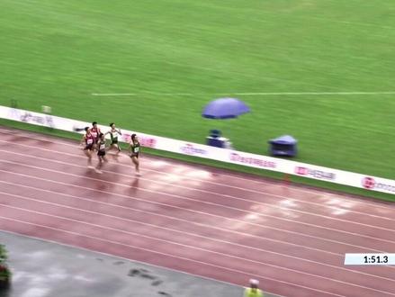 #全国田径锦标赛 #全运会资格赛 男子800米决赛,刘德助千分之四秒绝杀#合肥奥体战队 #田径 #跑步