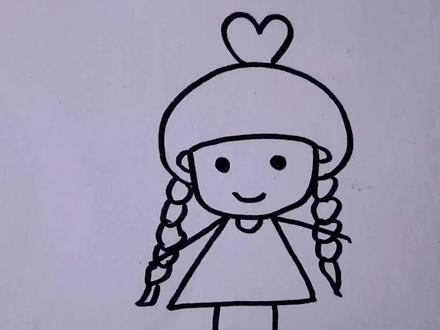 爸爸画的王默VS我画的王默#一起学画画 #简笔画