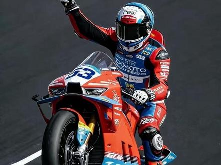 张雪820冠军复刻拍卖,仅用时40秒。 由洗脸熊品牌拍得#张雪 #wsbk #机车