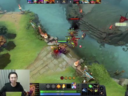 小墨拿大号勇闯东南亚服,拿出本命英雄卡尔,队友连忙称赞 #dota2