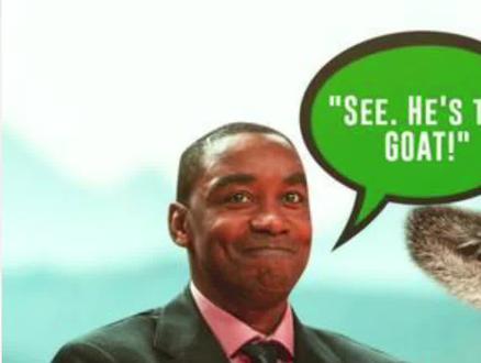 詹姆斯自称Goat没有问题,Goat并不代表历史第一人#詹姆斯