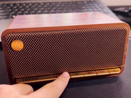 一款低音颜值爆炸的收音机——漫步者M230体验开箱评测 #数码科技 #蓝牙音响 #桌搭好物 #开箱