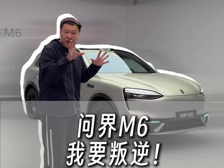 问界M6,一个努力想叛逆的三好学生 #问界M6静态评测首发