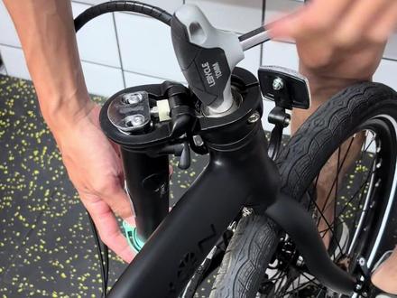 大行折叠自行车更换碗组 #折叠车改装件 #大行折叠自行车 #FUNNYGO
