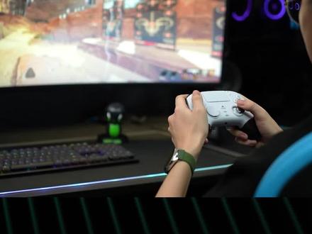 PC和#ps5 都能用的无线手柄,身怀怎样的绝技?#雷蛇 #游戏手柄