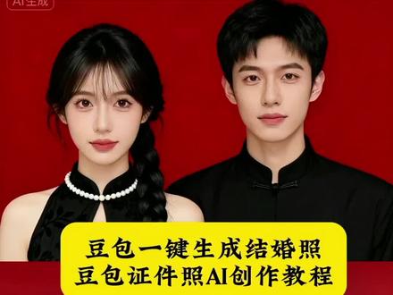 豆包还是太权威了 红底结婚照制作教程来了 红底合照情侣。#豆包ai #豆包P图已经nextlevel了 #红底合照,#蓝底证件照 红底合照AI生成入口 红底结婚照豆包p图指令 蓝底证件照豆包p图指令