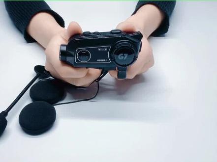 #艾骑G7pro的使用操作指南(六):清除记忆/恢复出厂设置#艾骑#头盔耳机#摩托车#行车记录仪