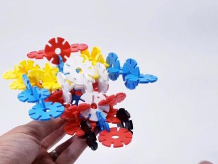 雪花片攻略 爆裂飞车 御星神 上集 车辆形态三星难度#玩具 #雪花片 #爆裂飞车