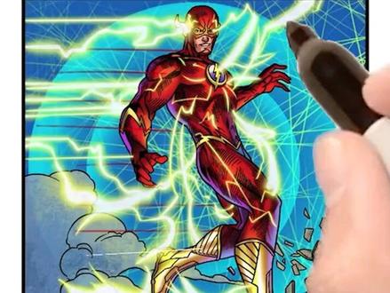 #漫画 #画画 #二次元 #动漫 #闪电侠 爸爸画的闪电侠VS我画的闪电侠@抖音小助手 @DOU+小助手