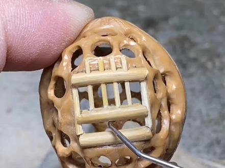 制作一个鸟笼子#同城热门 #手工雕刻 #文玩 @葫芦岛嘉旭音乐工作室录音棚