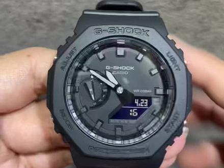 学习GA-2100的调时间#ga2100 #卡西欧手表 #卡西欧调时间