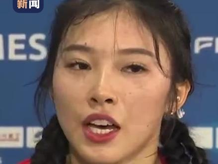 大运会摘银,成绩达标奥运资格,吴艳妮笑言:“巴黎奥运会见”。