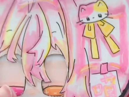 #可动纸片人教程 #眨眼教程 寻了好久,求火😭😭