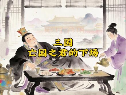 大话三国89:魏蜀吴亡国之君的下场怎么样? #三国 #刘禅 #三国演义 #历史人物 #抖音精选 @孟见独史