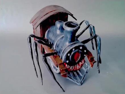 手工模型制作《丧尸蜘蛛列车》希望大家能够喜欢#手工 #模型 #模型制作 #制作过程