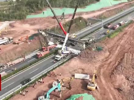 G75兰海高速武胜北互通工程新进展…