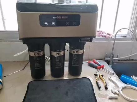 安吉尔净水器更换滤芯视频教程全过程。学会自己换,按视频教程操作,自己换滤芯能省很多米。#净水器
