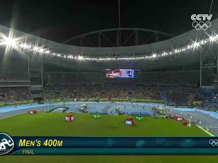 瓦伊德·范尼凯克 400米世界纪录保持者 #400米 #世界纪录