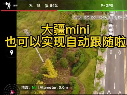 小伙苦研数日,成功用荔枝(Litchi)软件实现大疆mini自动跟随