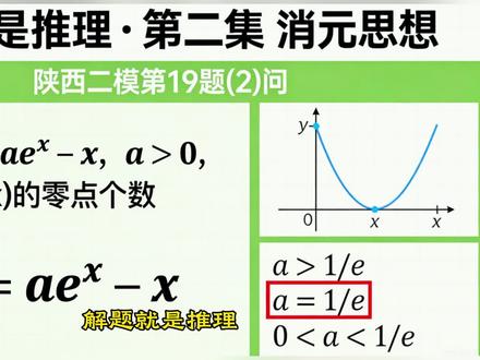 2026年数学陕西二模第19题—消元思想
#每天跟我涨知识 #高中数学#高考数学#规则库OS#数学思维