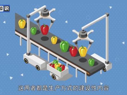 #科普#生产方式 :社会生活所必需的物质资料的谋得方式
