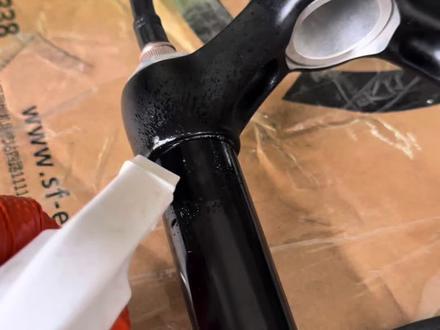 #野宝前叉 #野宝x32 漏气维修改装