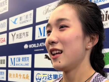 “赛场上代表着中国,练不死就往死里练”浙江宁波小将陈妤颉创造个人最好成绩 刷新女子200米亚洲少年 (U18) 纪录