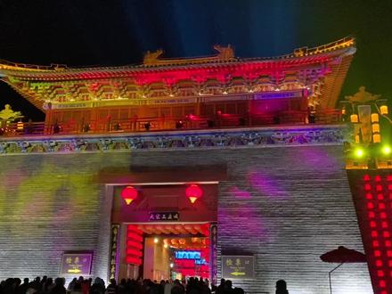 总要来明水古城看一次灯会吧#章丘古城 #古城夜景