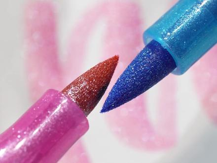 这支笔画画一支顶两支,做手账手抄报也太爽了#文具安利 #画画 #简笔画 #闪光笔