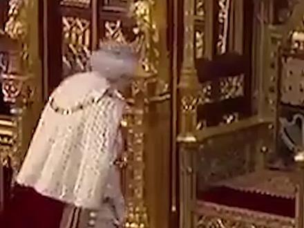 英国女王演讲,仪式相当隆重