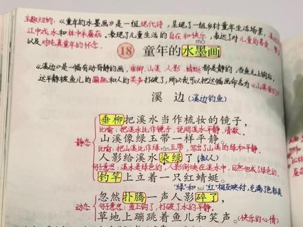 #三年级下册语文 三年级下册《童年的水墨画》