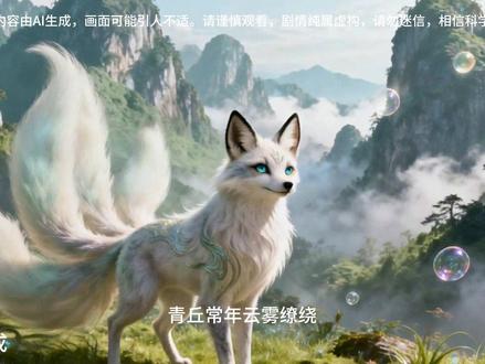 山海经最神秘国度:青丘到底是人是妖是仙境 #神话故事 #山海经 #青丘狐传说 #九尾狐