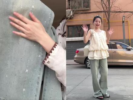 155小个子今天穿什么 依旧甜妹风穿搭!我的舒适区(后面还有别的风格哦 敬请期待!)#155小个子穿搭 #通勤穿搭 #春夏穿搭 #ootd穿搭 #甜妹穿搭